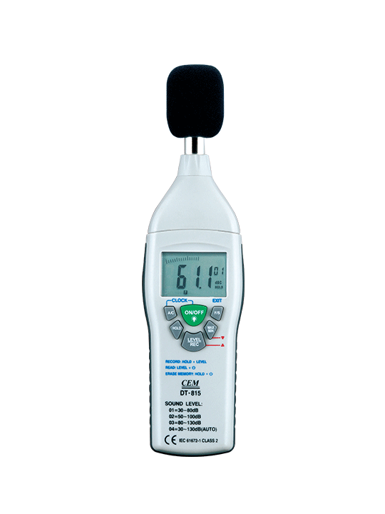 Decibelímetro Digital Data Logger - DT-8852 - CEM